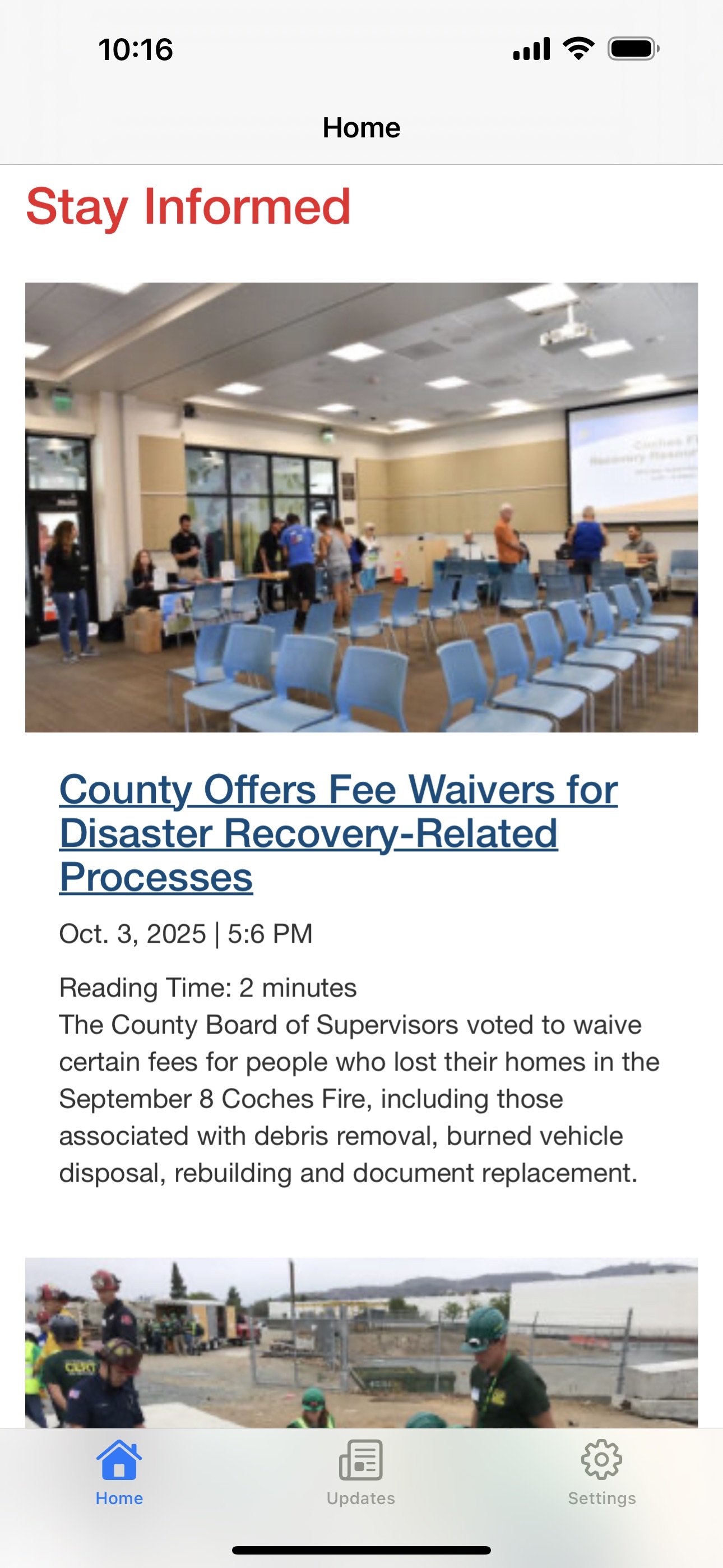 Stay Informed with County News